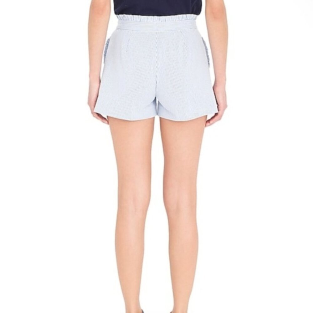 BOGO J. Crew Factory Seersucker Ruffle Shorts - Picture 2 of 8